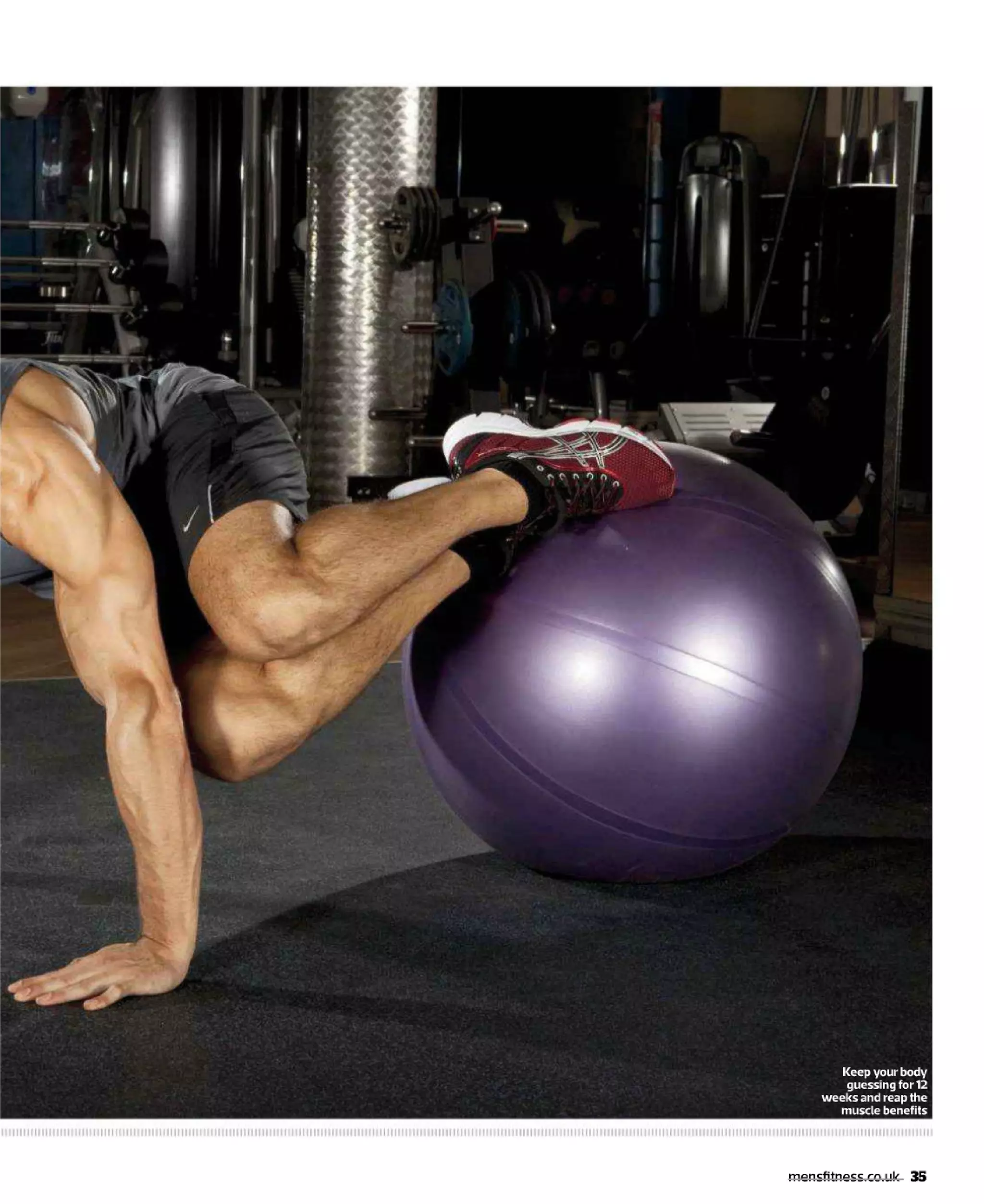 Men's fitness workout manual your guide to building muscle and burning ...