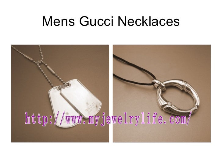 Mens gucci necklaces