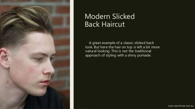Manohman Mens Haircut