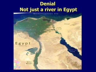 Denial  Not just a river in Egypt 