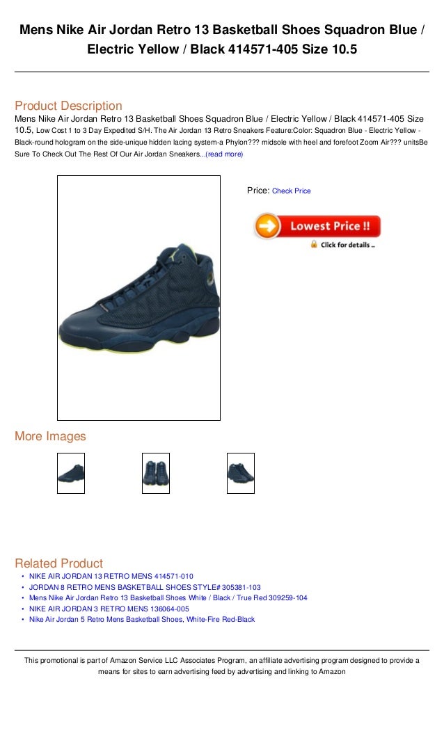 jordan retro 13 mens blue