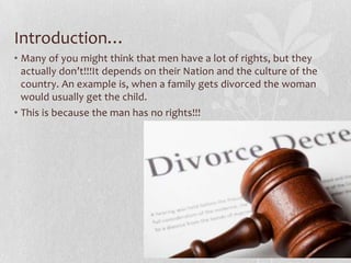 Men's rights | PPTX
