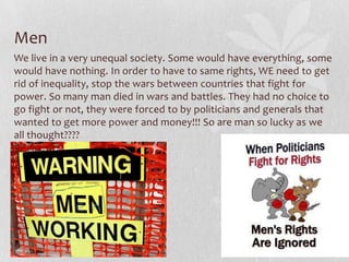 Men's rights | PPTX