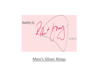 Men’s Silver Rings
 