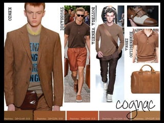 cognac
ERMENEGILDO
ZEGNA
BOTTEGA VENETA
TRUSSARDI
KENZO