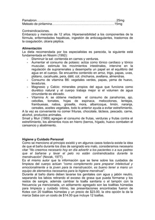 MENSTRUACION VS MOUNSTRUACION