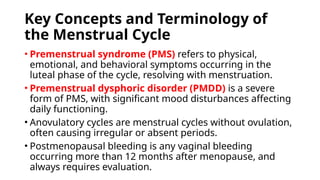 MENSTRUAL CYCLE LUTHEAL PHASE AND ENDOMETRIAL PHASE | PPTX
