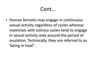 Copulative Cycle MENSTRUAL CYCLE AND OVULATION 04-09-23 dr.Aremu.ppt
