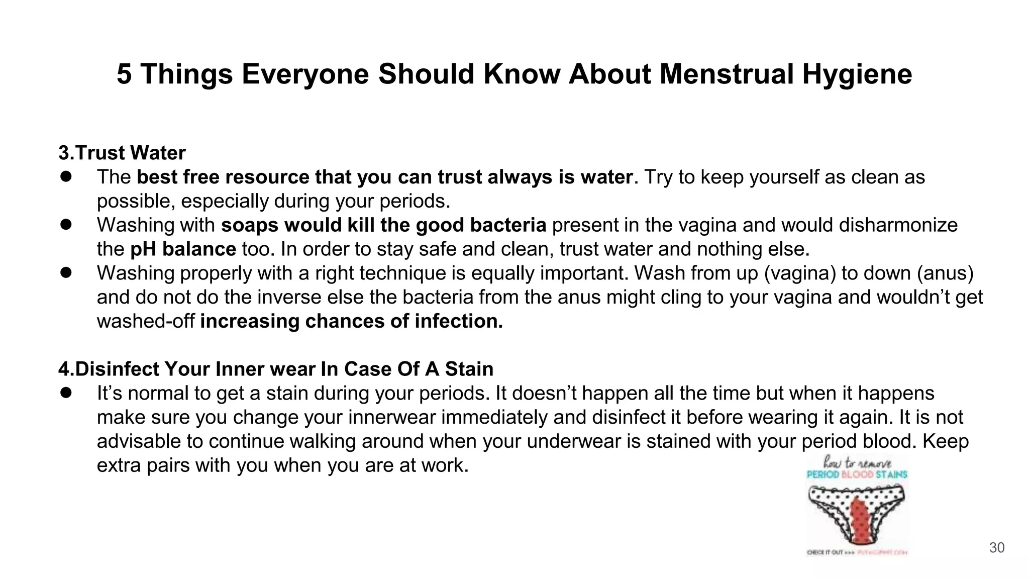 Menstrual hygiene Awareness | PPT