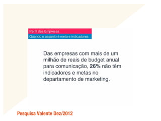 Mensuração dos Resultados em Marketing