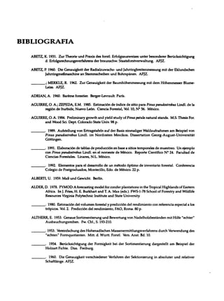 Mensura forestal