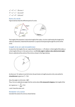 Mensuration notes and_ solved problems | DOCX