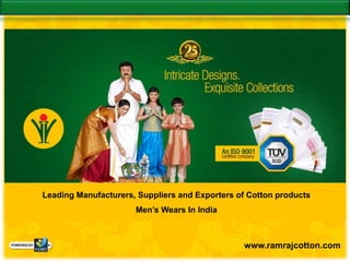 History of Clothing in India by ramraj-cotton - Issuu