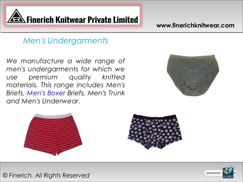 Kids - Undergarments - Manufacturers - Ladies innerwear exporters