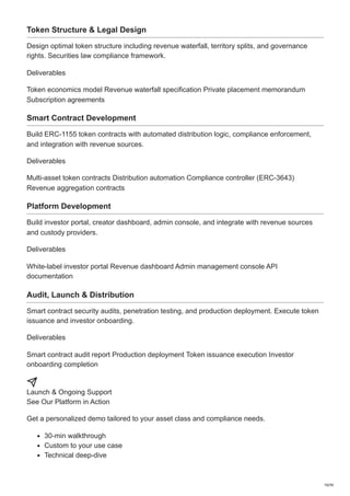 Ip Tokenization IP Tokenization | Turn Intellectual Property Into Digital Assets | PDF