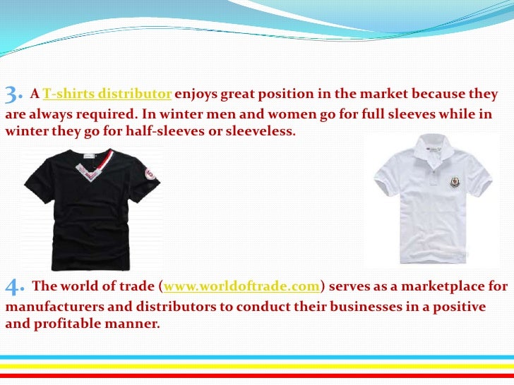 TShirts Distributors A Profitable Venture for Distributors