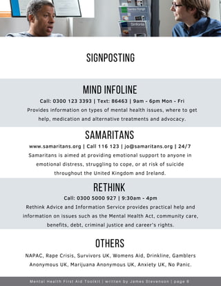 Mental Health First Aid Toolkit | PDF