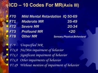 Mental Retardation | PPT