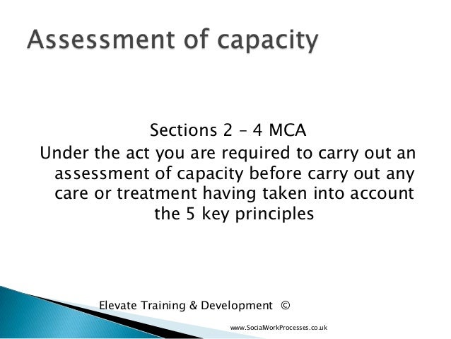 Mental Capacity Act Dols