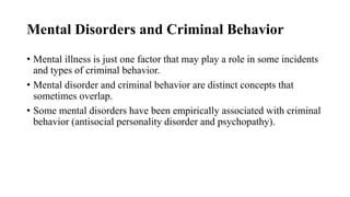 Mental disorders and Crime.pptx