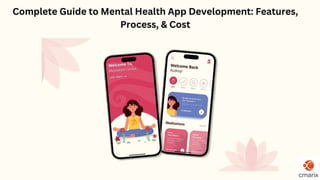  A Quick Guide to Mental Health App Development