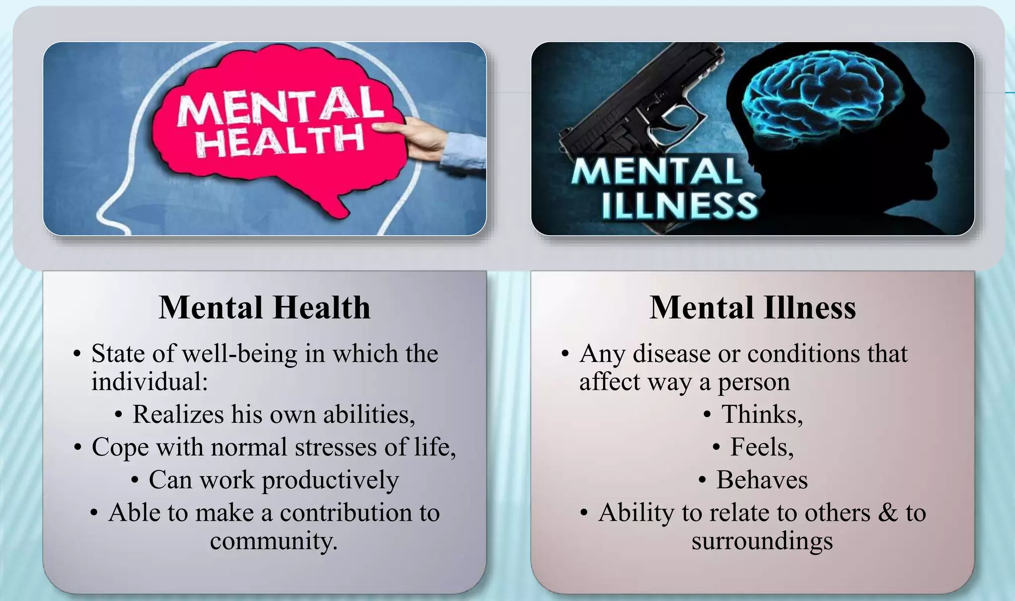 Mental health & Substance abuse | PPTX