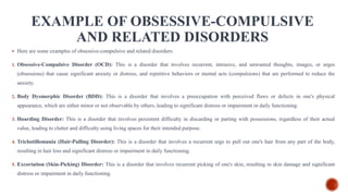 Obsession Disorder Examples MENTAL HEALTH.pptx