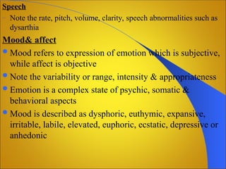 MENTAL HEALTH - NOTES.ppt for nursing students | PPT