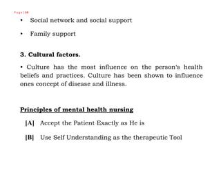 Comprehensive Concepts and History of Mental Health Nursing | PDF