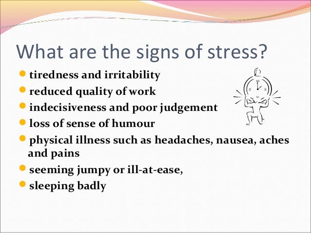 how to deal with stress