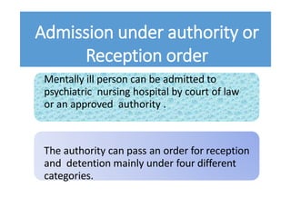 MENTAL HEALTH ACT | PPT