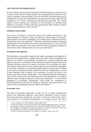 Mental health and mental disorder terms and concepts | PDF