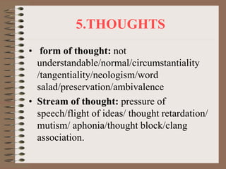 Mental health assessement | PPT