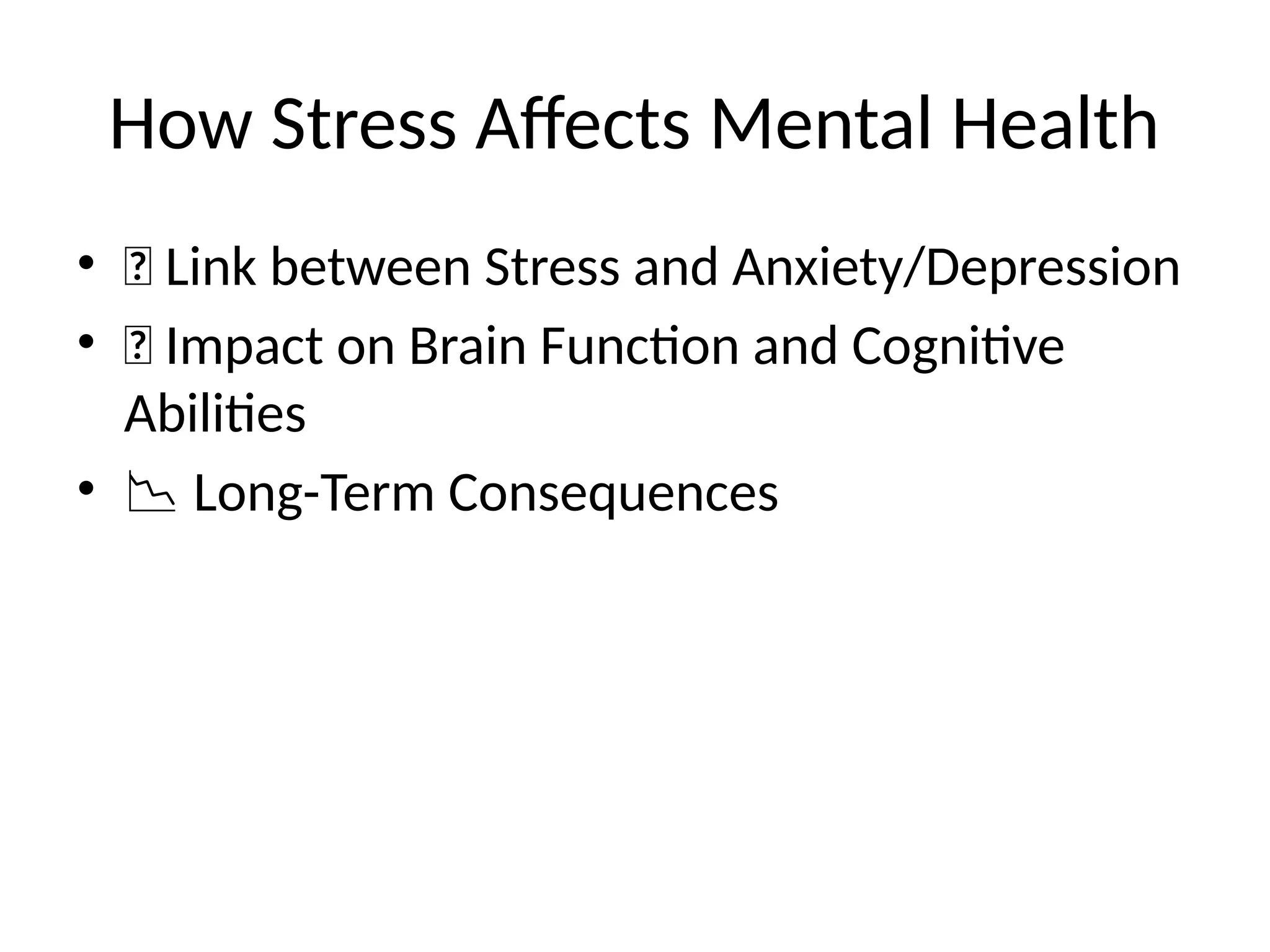 Mental Health Awareness and stress management | PPTX