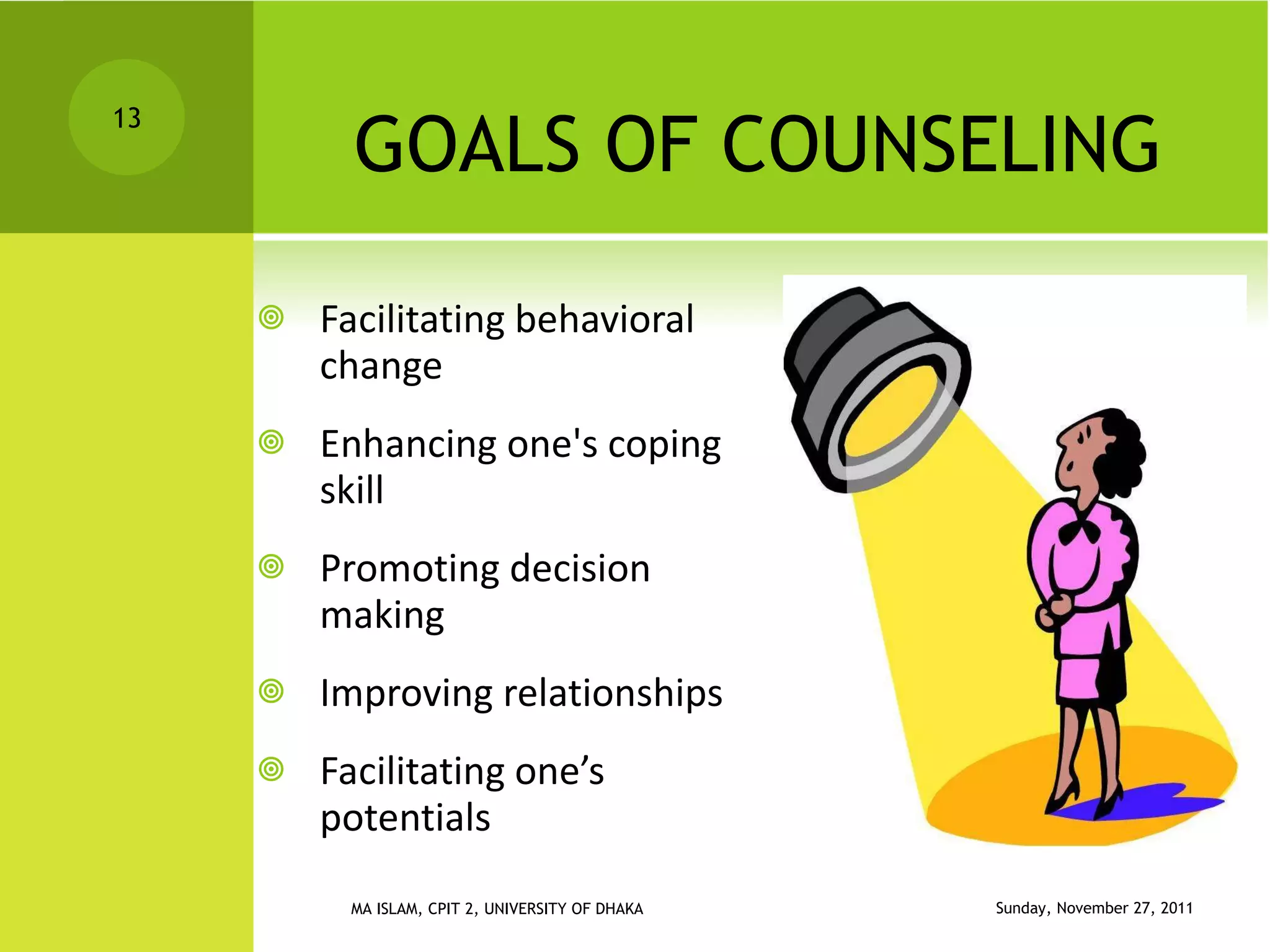 Mental health counseling orientation | PPT