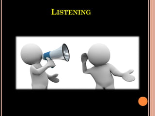 LISTENING
 