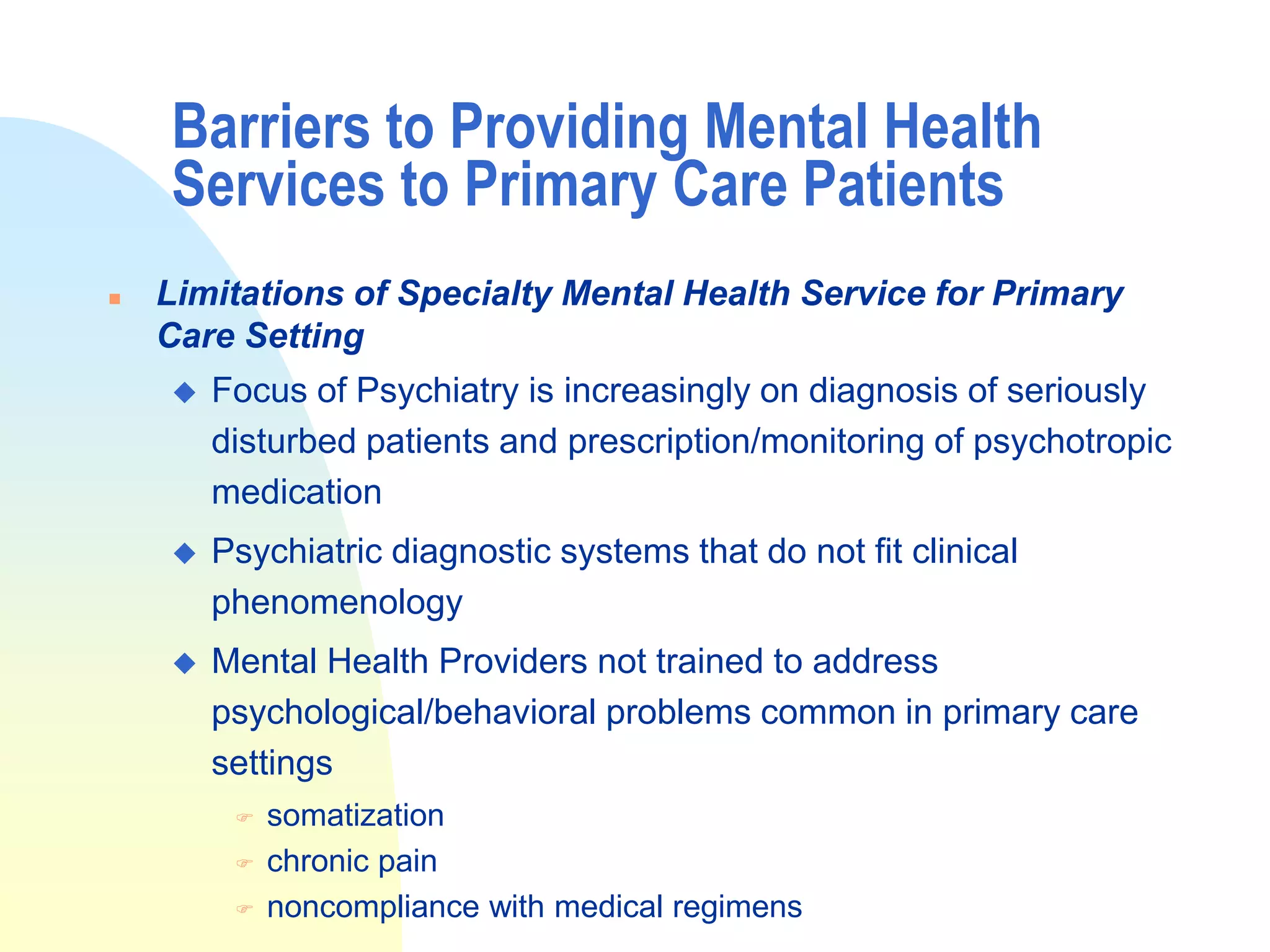 Mental Health in PHC ppt Physical Therapy Wellness Mental Health in PHC ppt Physical Therapy Wellness