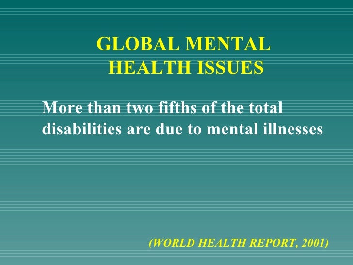 Mental health in Pakistan