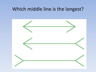 Which middle line is the longest?
 