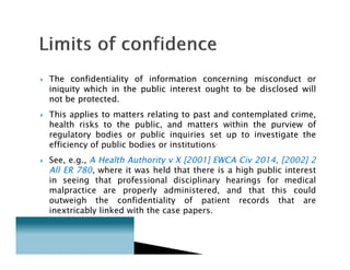 Mental health law privacy and confidentiality | PDF
