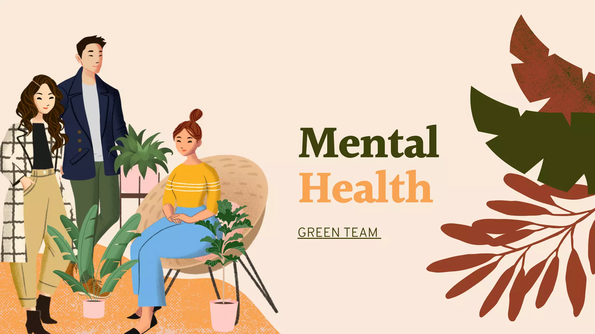 Mental Health presentation by green team | PDF