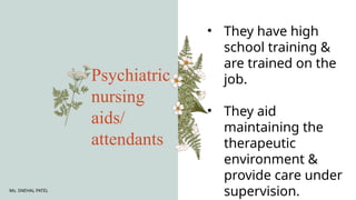 Comprehensive Overview of the Multidisciplinary Mental Health Team and ...