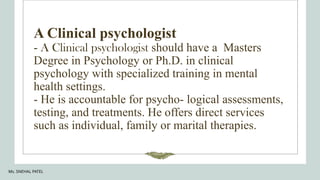 Comprehensive Overview of the Multidisciplinary Mental Health Team and ...