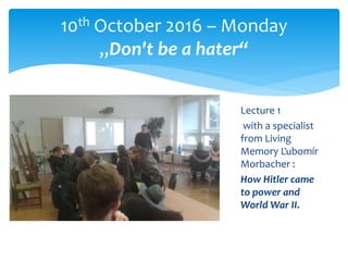 Mental health Week Slovakia | PPT