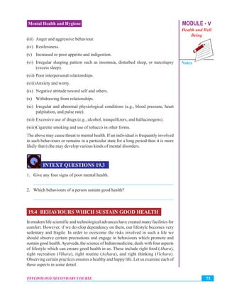 Mental health and hygiene | PDF