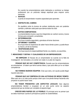 Mentalidad emprendedora