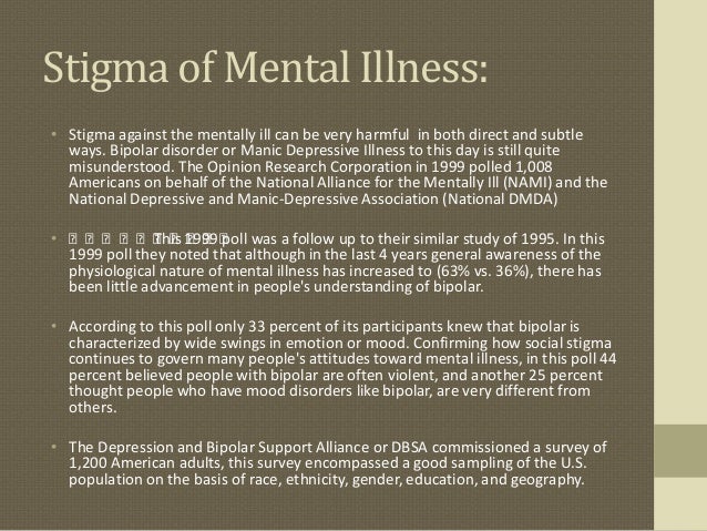 The Stigma Of Mental Health