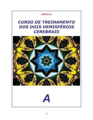 11
CAPÍTULO I
CURSO DE TREINAMENTO
DOS DOIS HEMISFÉRIOS
CEREBRAIS
A
 