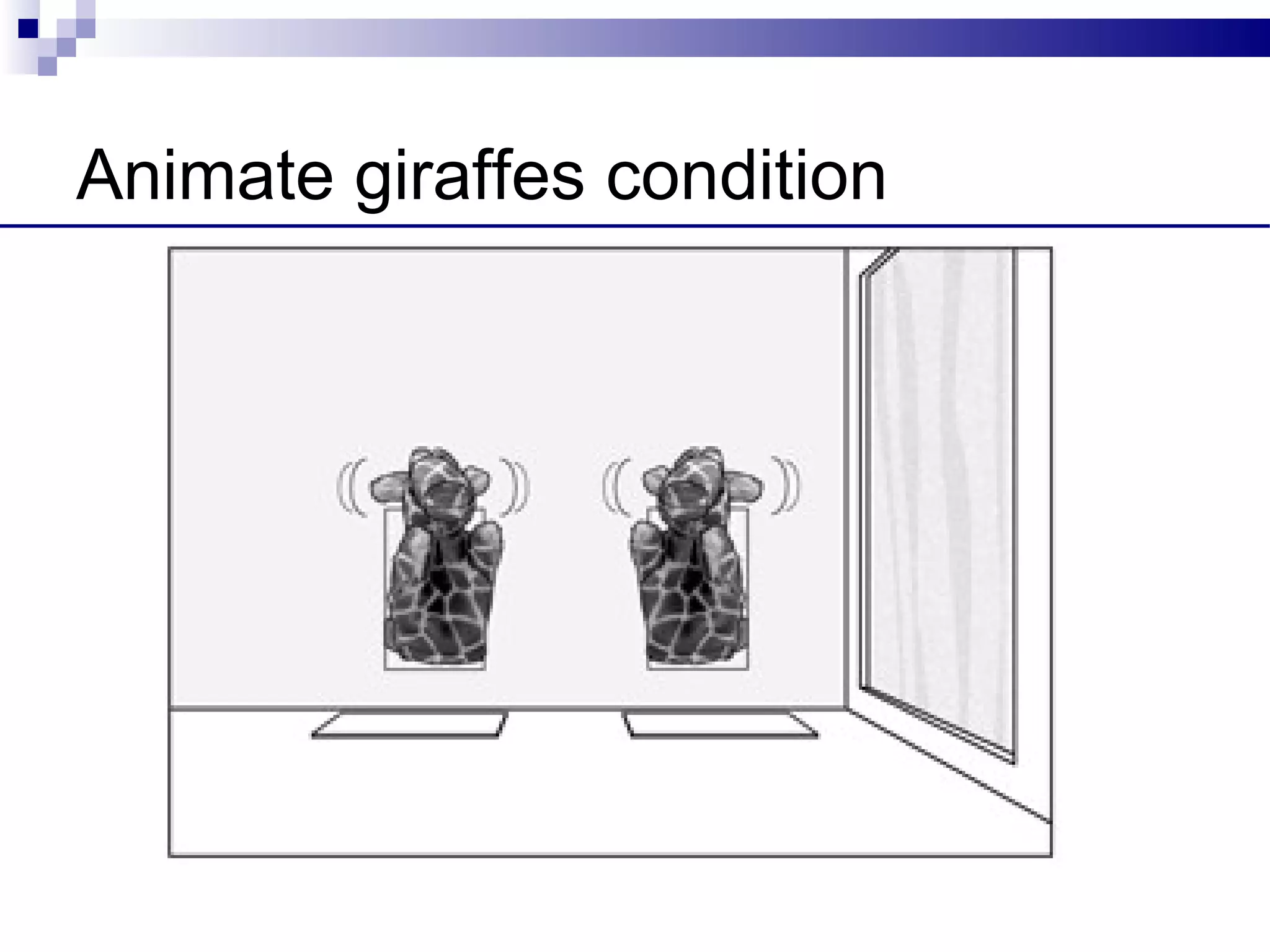 Animate giraffes condition
 