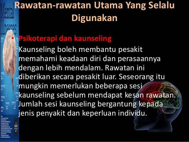 MENTAL DISORDER (KECELARUAN MENTAL)